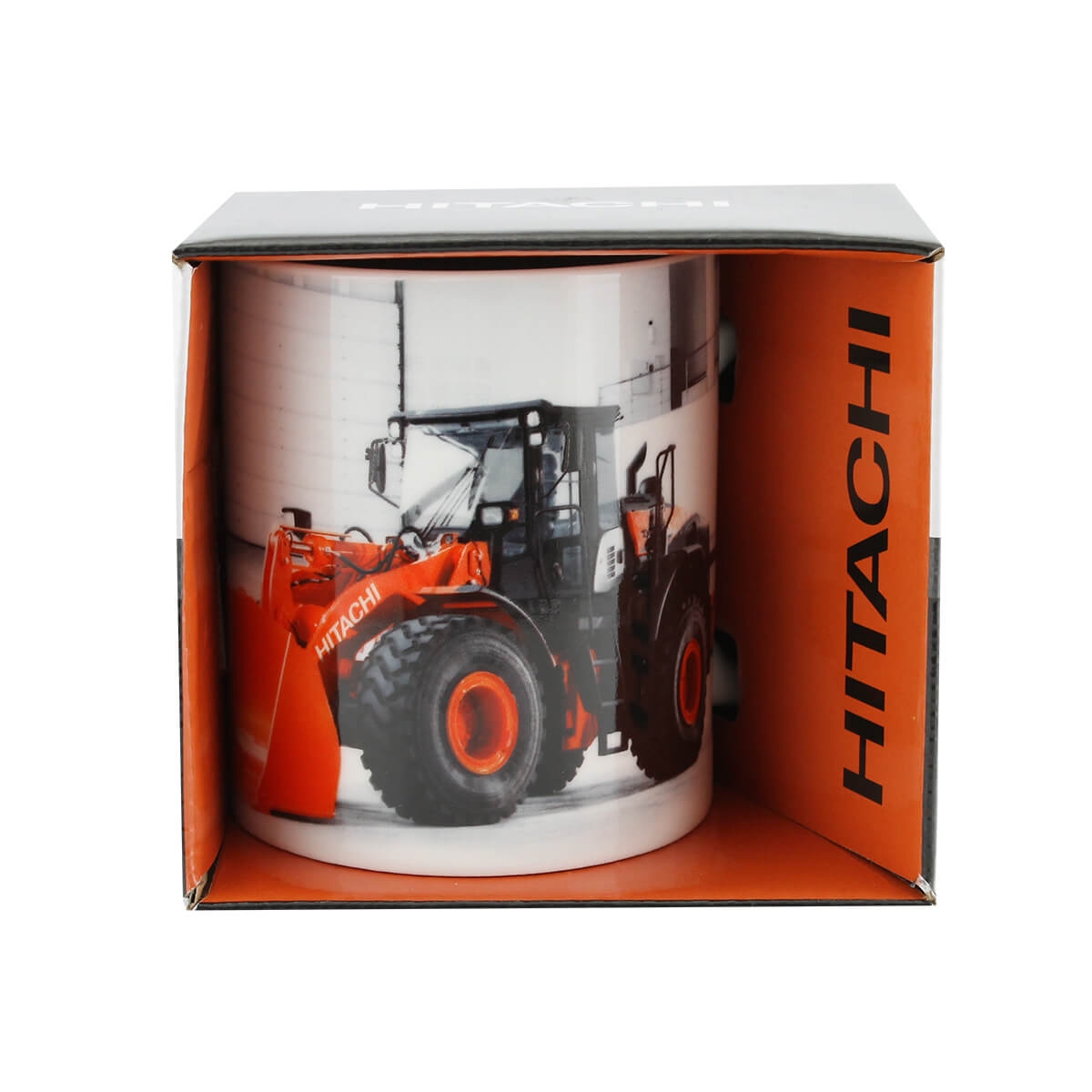 Hitachi Mug Full Colour White