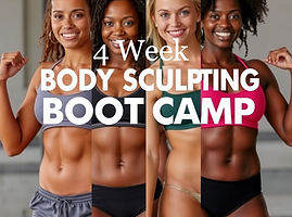 body sculpting boot camp, 4 week boot ca