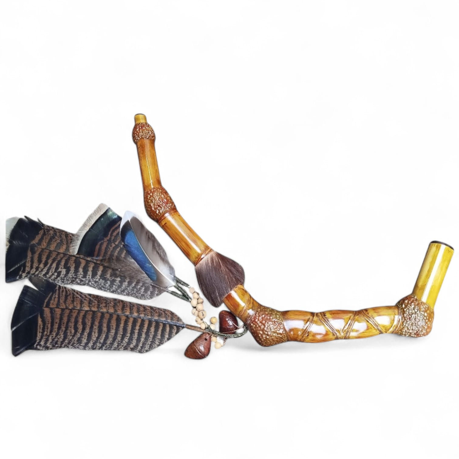 Tepi Artesanal Aplicador Rapé  Xamânico