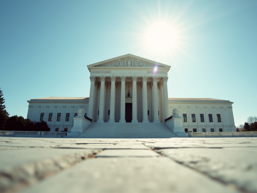 The Supreme Court building where the birthright citizenship case was decided
