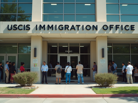 Work Permit (EAD) approval for a client at The Daniels Legal Group PLLC Houston office.