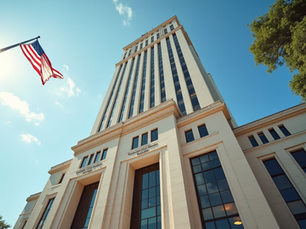 Federal courthouse in Houston handling immigration cases