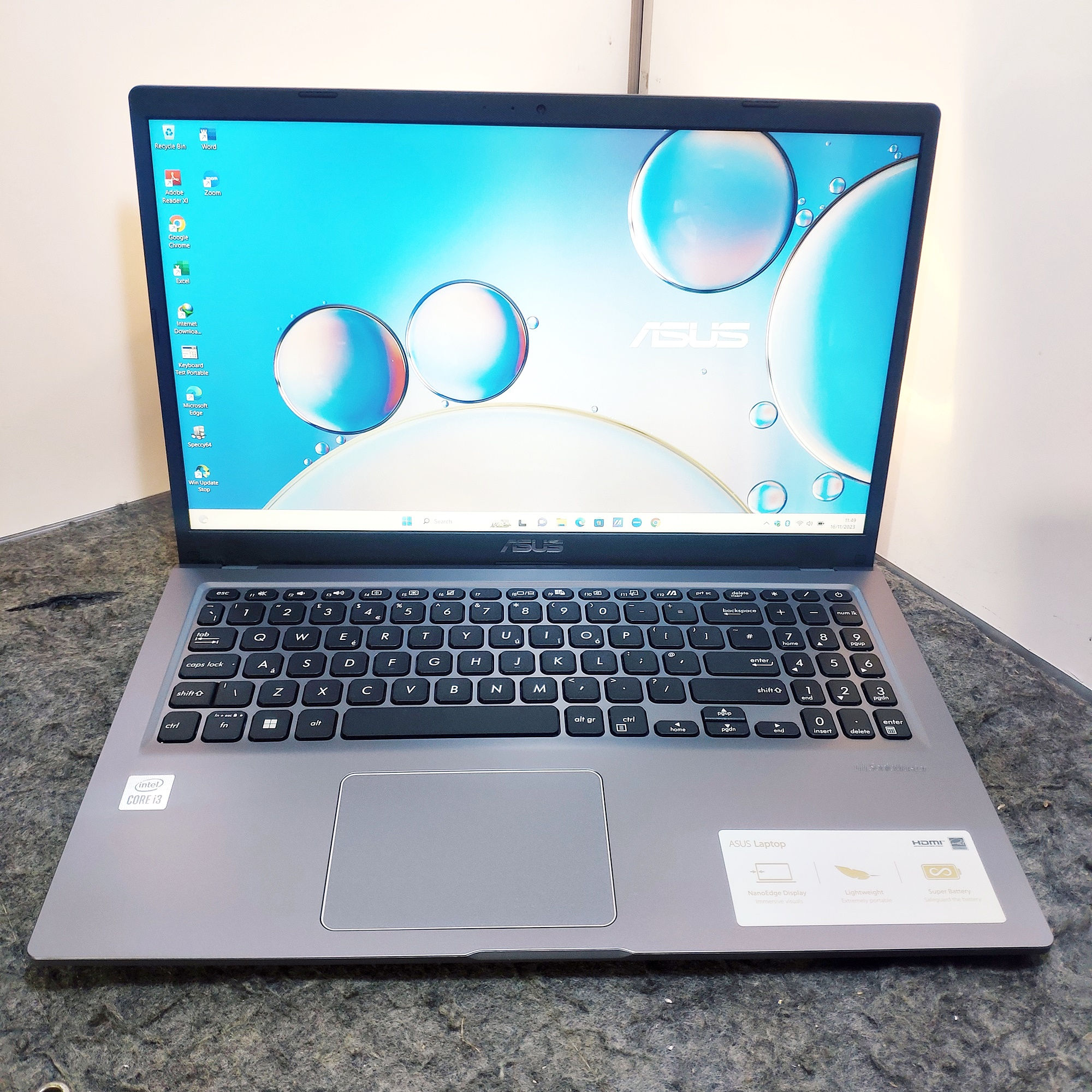 ASUS X515FA - Core® i3-10110U Ram 8Gb SSD-512Gb  Full-HD IPS Laptop Bekas