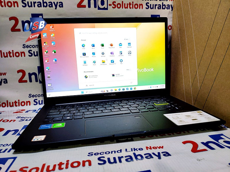 Thumbnail: ASUS Vivobook K413EQ Ci5-1135G7 Nvidia SSD-512Gb/8Gb Gaming FULL-HD Mulus