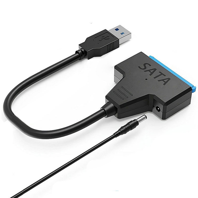 Thumbnail: 2.5" 3.5" USB 3.0 To Sata 3 Adapter Cable USB3.0 Hard Drive Converter Cable For 