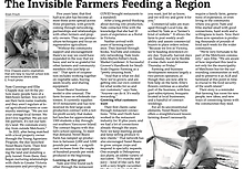 Metchosin Muse Article, By Ellen Frisch, Farming