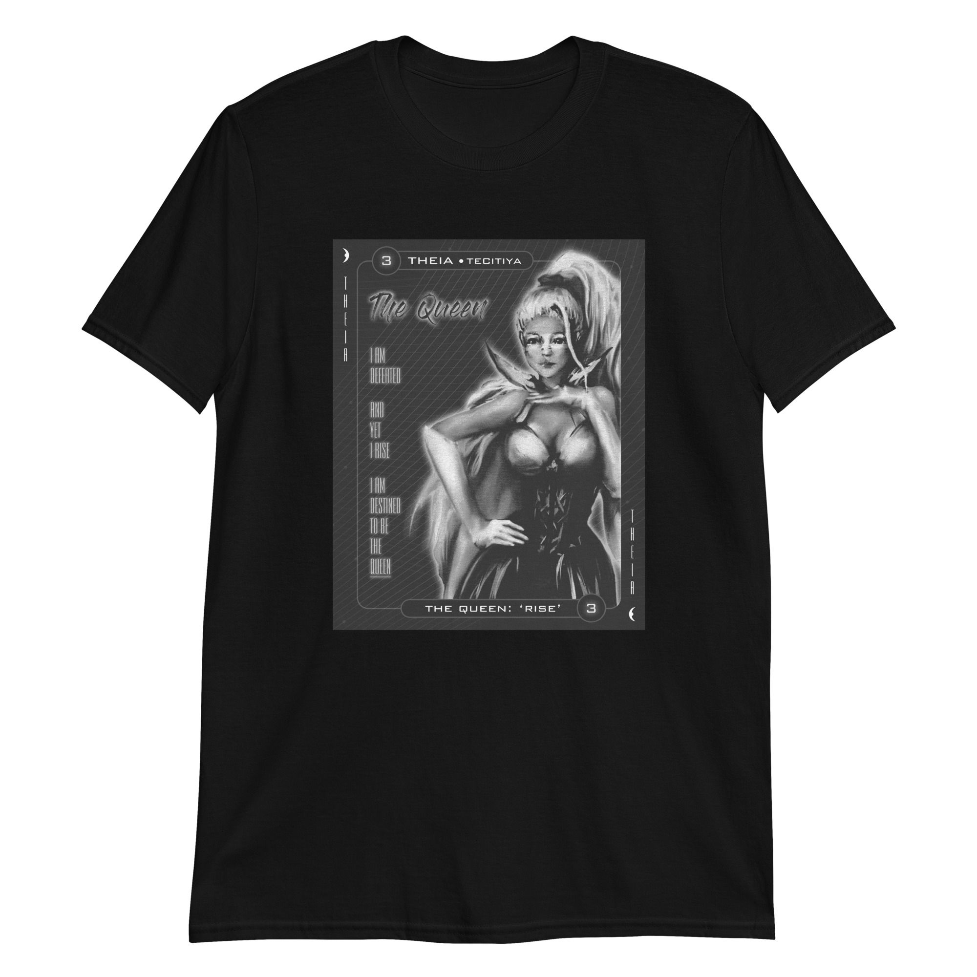 Queen of the Toci - Playing Card: Rise (Short-Sleeve Unisex T-Shirt)
