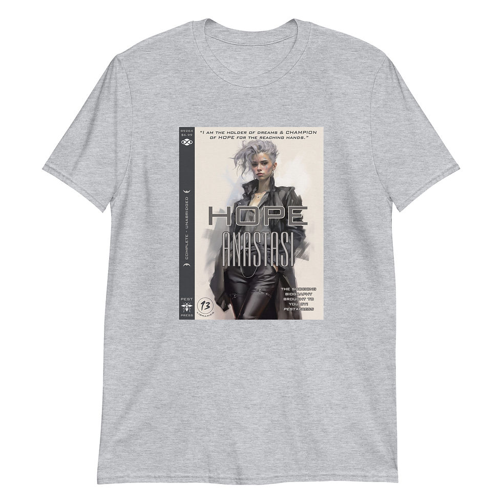 Thumbnail: Anastasi / Phoenix - Book Cover: Hope (Short-Sleeve Unisex T-Shirt)