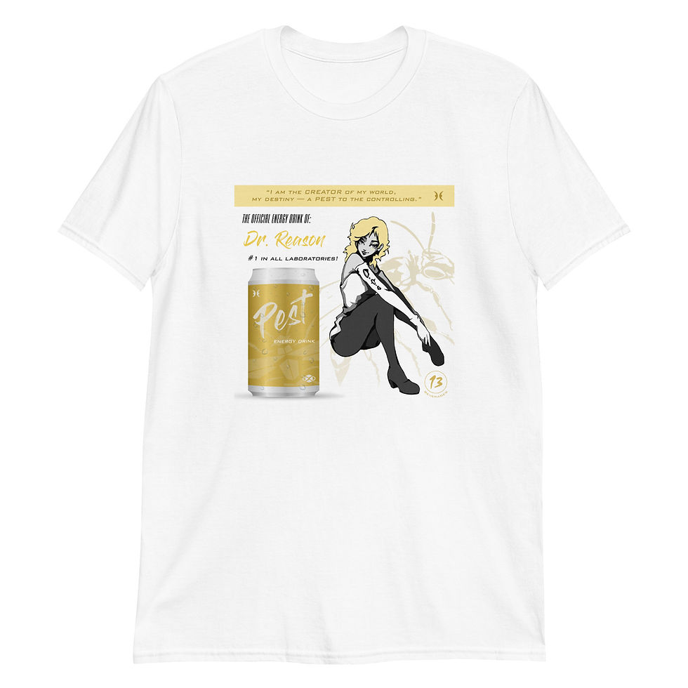 Thumbnail: Dr. Reason - Energy Drink: Pest (Short-Sleeve Unisex T-Shirt)