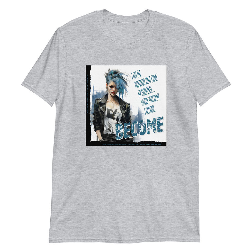 Thumbnail: Rain - Punk Style: Become (Short-Sleeve Unisex T-Shirt)