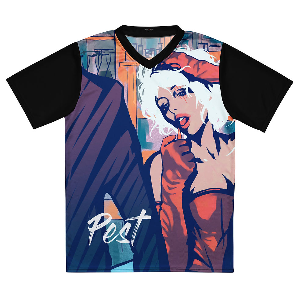 Thumbnail: Dr. Reason: Pest (Recycled unisex sports jersey)