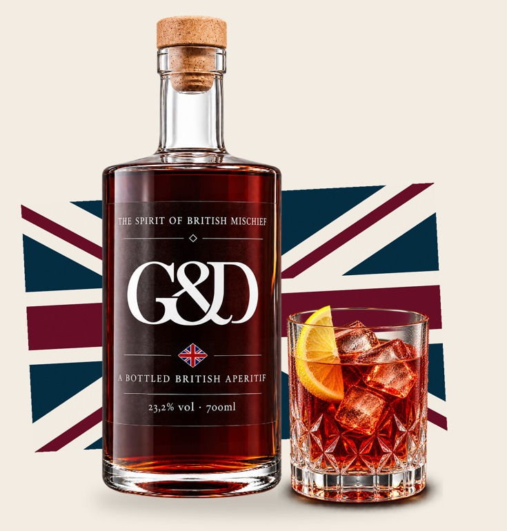 G&D Bottle a british aperitif