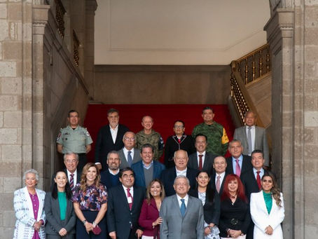 Apoyo mutuo Federación para contrarrestar inseguridad, destaca Lorena Cuéllar de reunión con AMLO