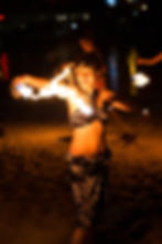 Polynesian Fire show