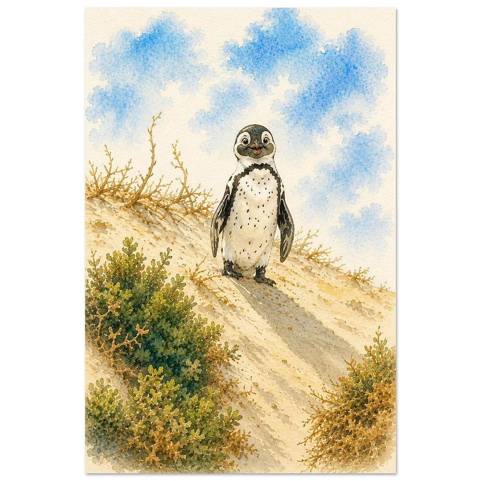 Miniaturbild: Pinguin - Fine Art Poster