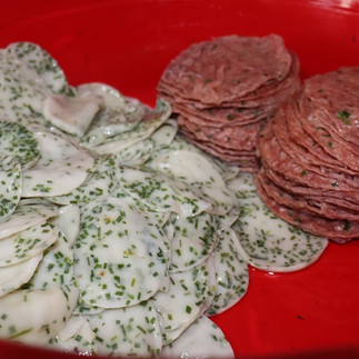 Selling breakfast at a local market in Dong Hoi