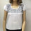 Miniatura: Blusa Cuadrada Bordada