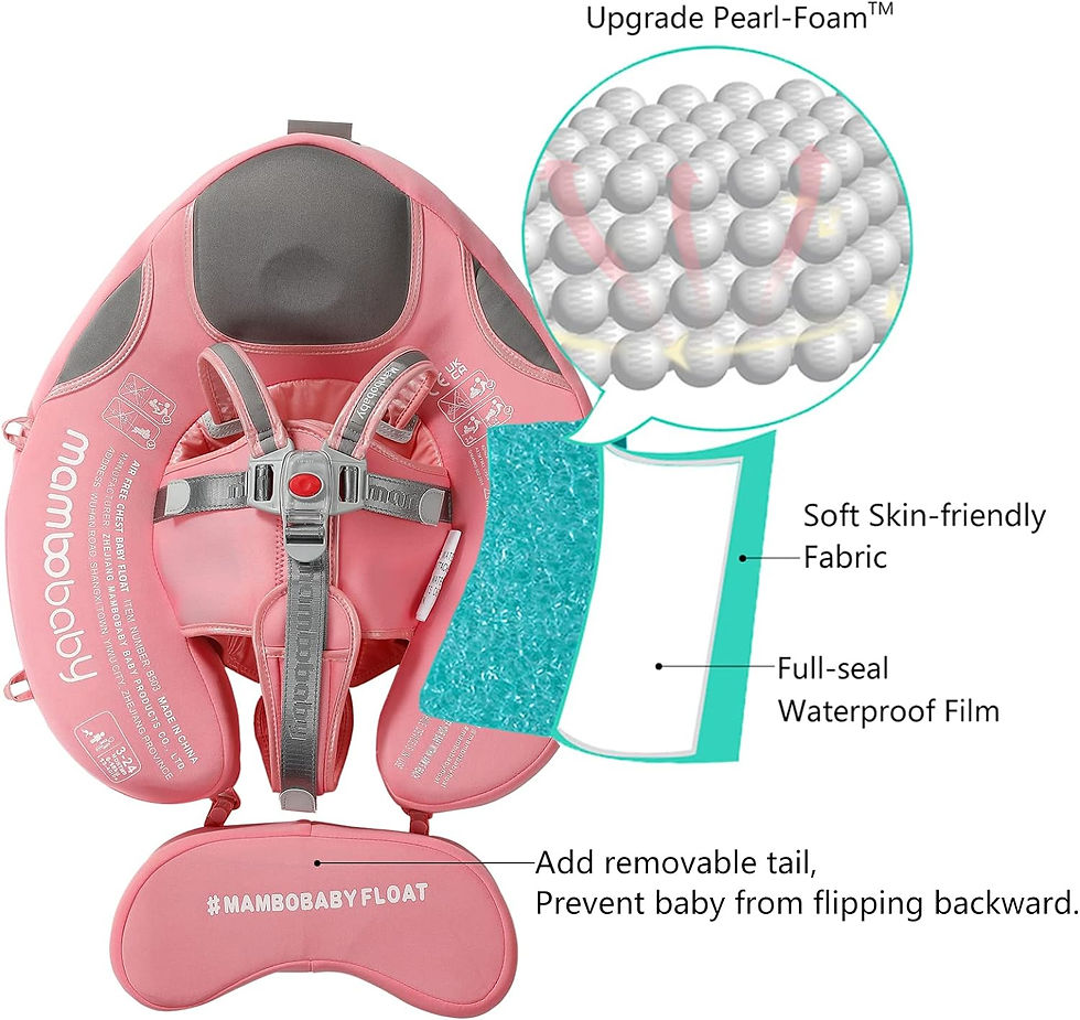 Thumbnail: Chest Float with Tail - Flamingo Theme