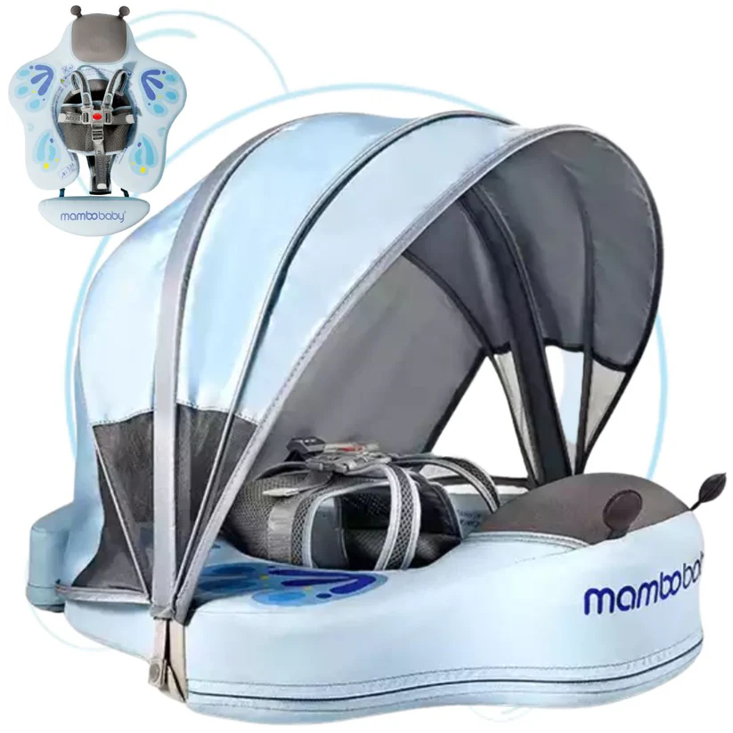 Chest Float (Butterfly) with Canopy & Tail - Blue