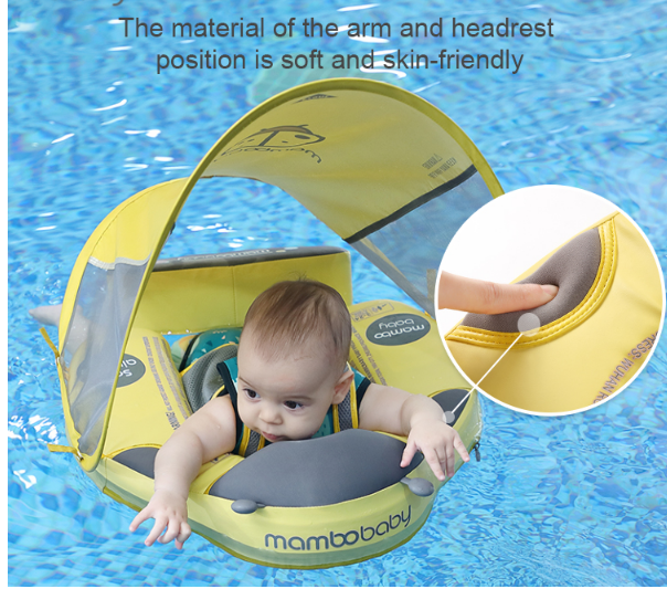 Thumbnail: Chest Float (Ladybug) with Canopy & Tail - Yellow