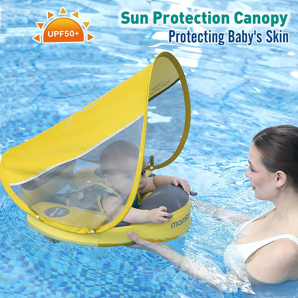 Thumbnail: Chest Float (Ladybug) with Canopy & Tail - Yellow