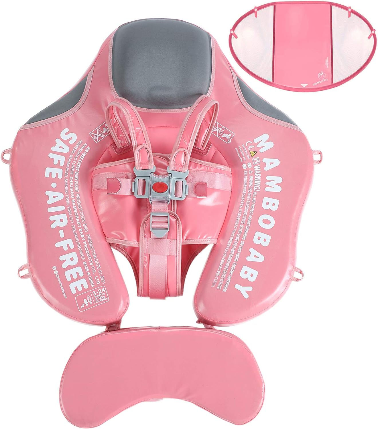 Chest Float with Tail - Flamingo Theme