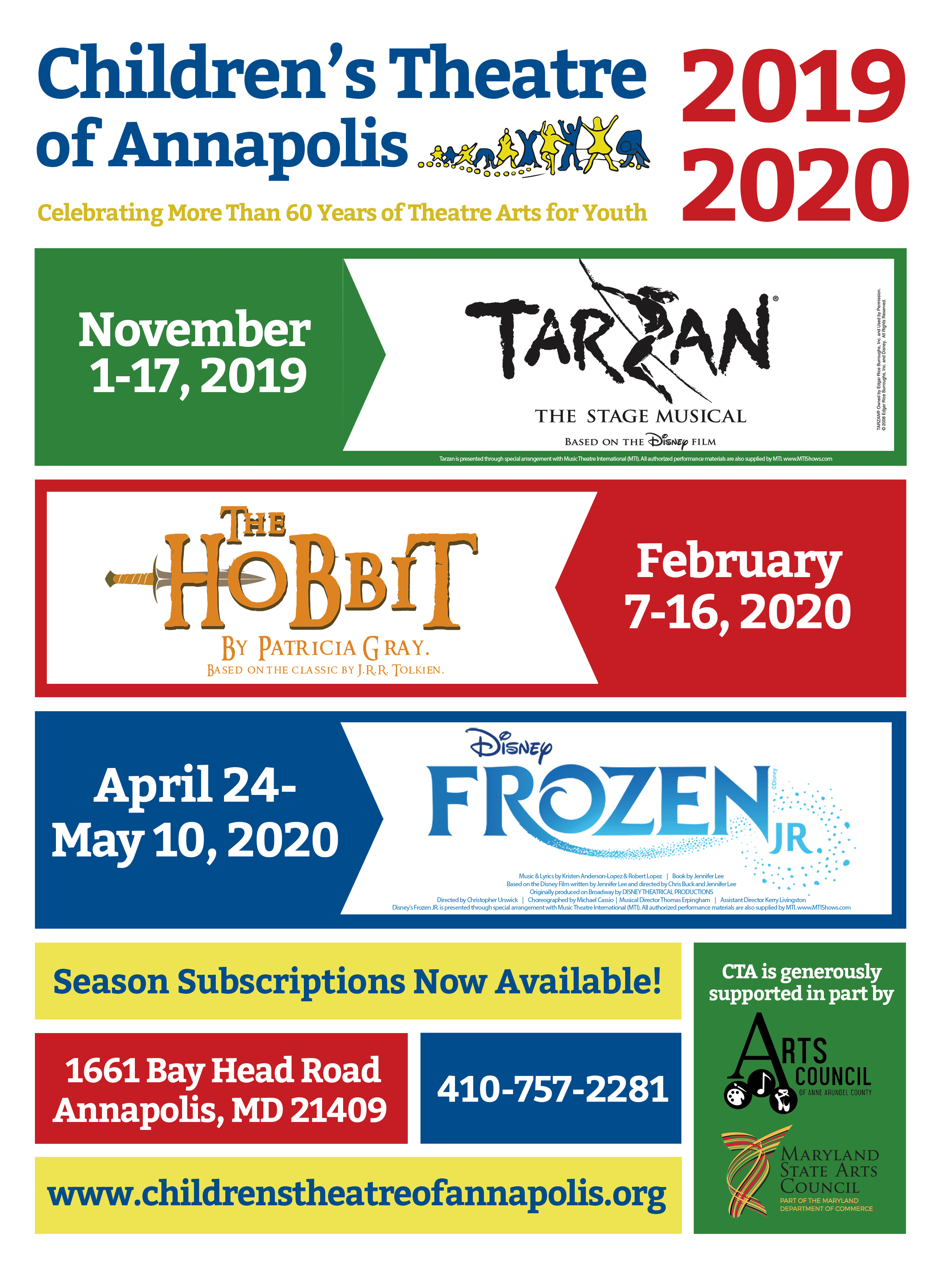 Cta Holiday Schedule 2020 CTA Announces Its 2019 2020 Season | Theatre for Kids | Children's Cta Holiday Schedule 2020 CTA Announces Its 2019 2020 Season | Theatre for Kids | Children's