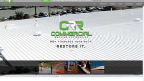 Commercial Roofing Restoration Website