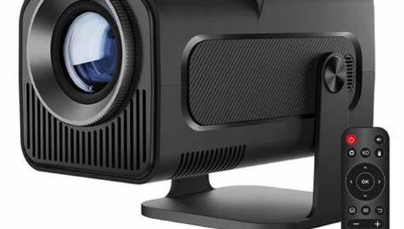 Portable Projector 4K-Supported Wireless Home Theater with WiFi 6 - Android 11