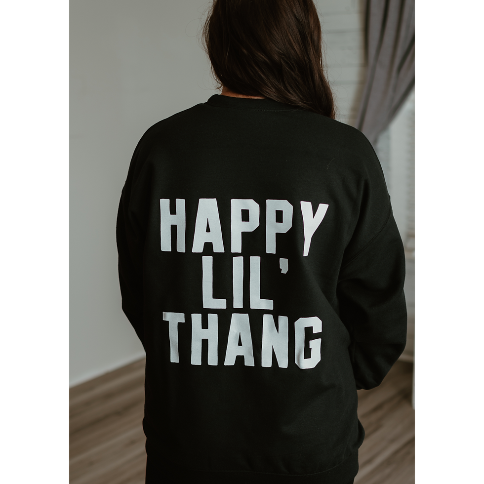 Thumbnail: Happy Lil Thang Graphic Sweatshirt
