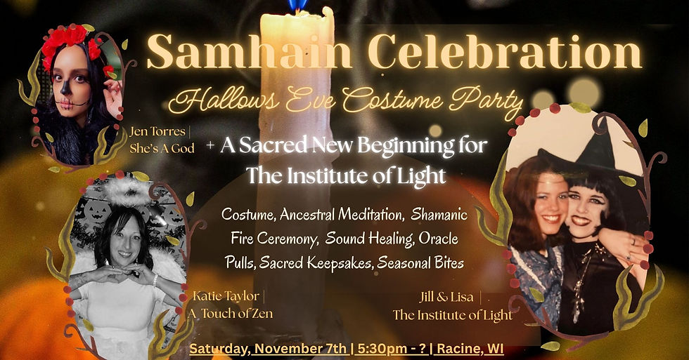 🔮 Samhain Celebration + Hallows Eve Costume Party! 👻