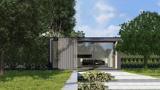 DDEEPBLUE Light Steel Prefabricated Hotel Unit Naples Cabin