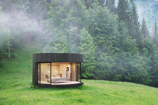 DEEPBLUE Prefabricated Holiday House Ireland Cabin