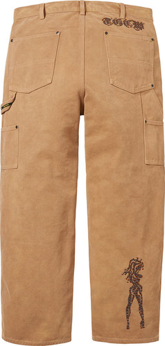 Supreme The Great China Wall Double Knee painter Pants | Hype Galleria