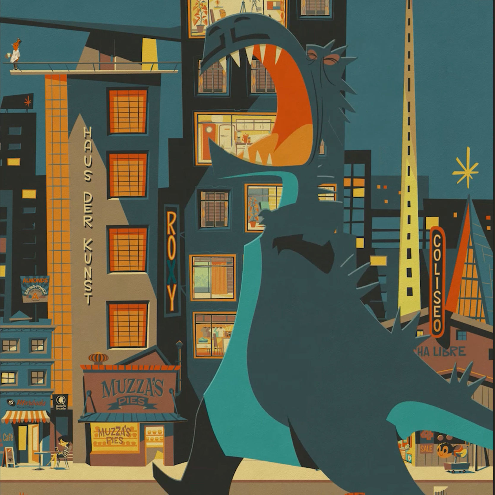 La Ciudad Moderna - Gojira