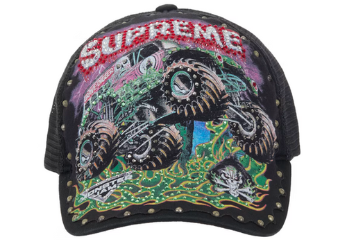 Supreme Monster Jam Grave Digger 5-panel Hat Black | Hype Galleria