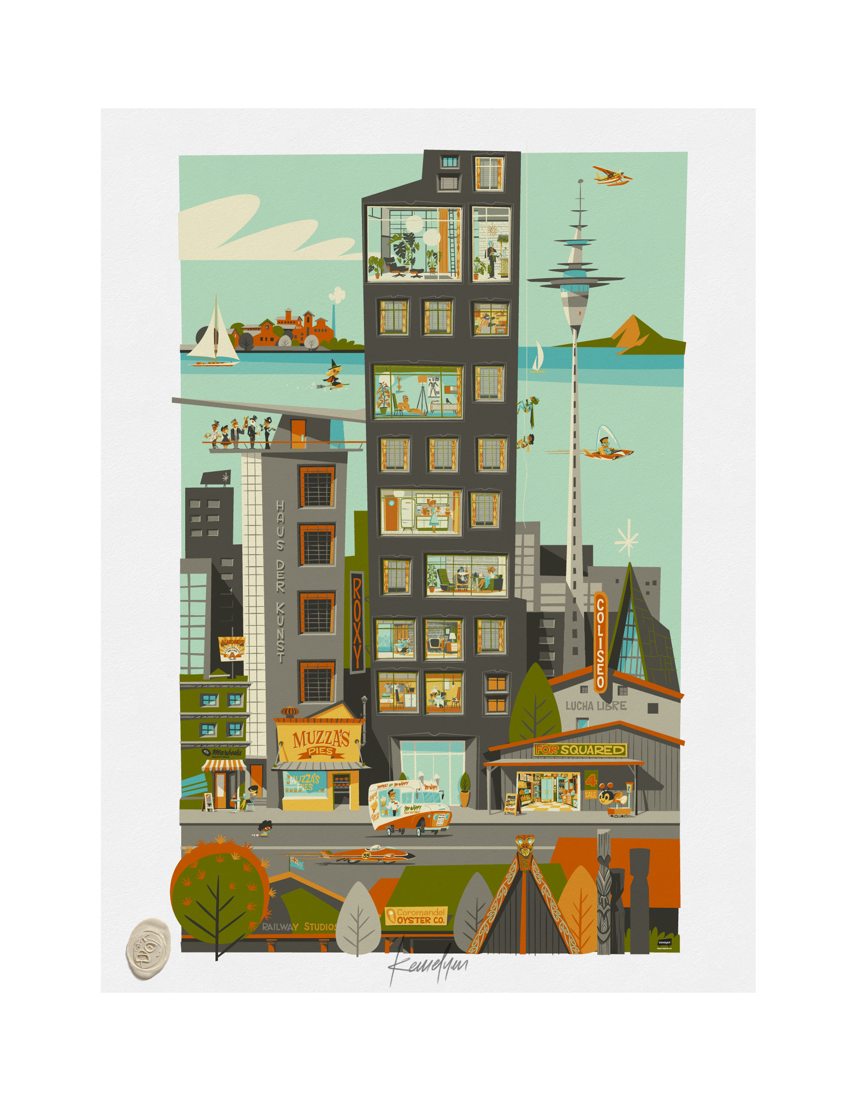 La Ciudad Moderna Daytime