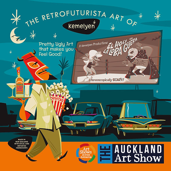 Kemelyen at the Auckland Art Show 2024