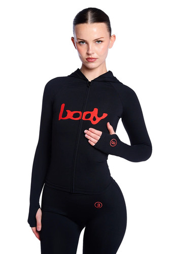 Body By Rave Body by Raven Basics Low Rise Set (Black/ Red) | Hype Galleria