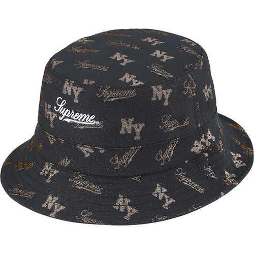 【S/M】Supreme Monogram Crusher 26ss Black Supreme Monogram Crusher Bucket hat (Black) | Hype Galleria