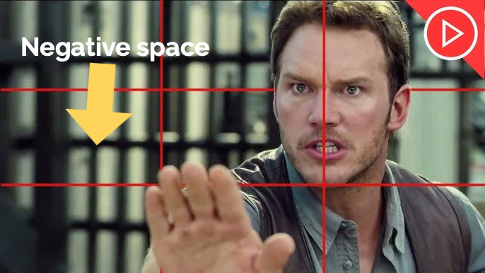 The rule of thirds clearly shown here with this grid. 