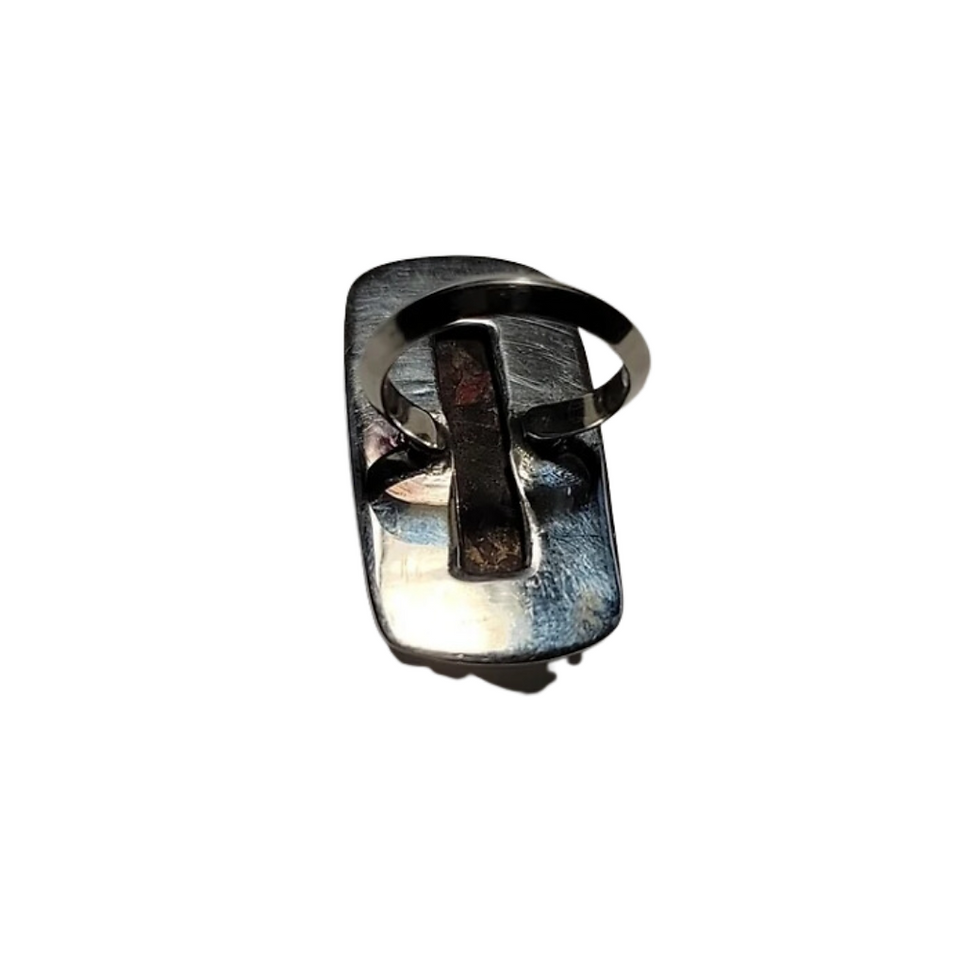 Thumbnail: Agate 925 Sterling Silver Ring