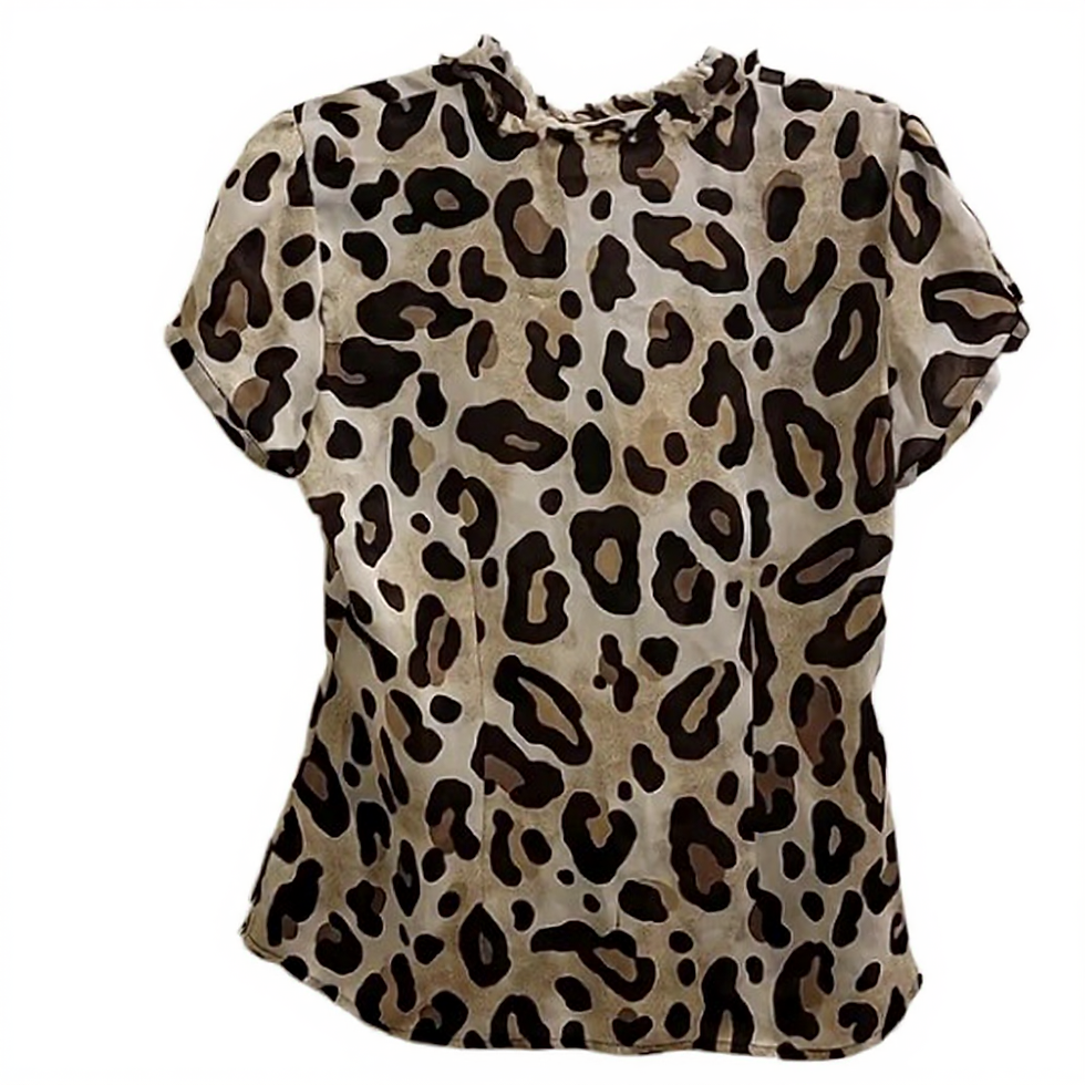Thumbnail: Style & co Animal Print Vintage Y2K Inspired Size 12