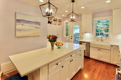 Evanston white kitchen