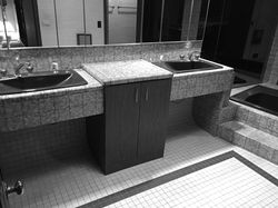 Brick Tudor - Master Bath before