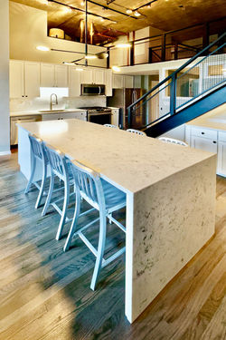 Loft condo kitchen