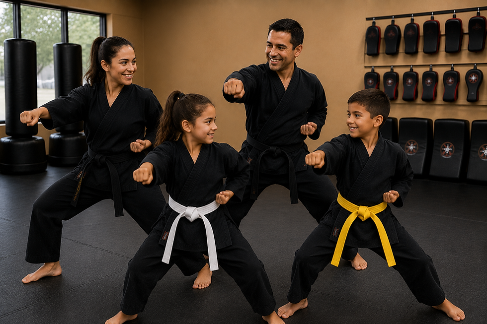 Family martial arts programs at Chozen Martial Arts Academy in Rancho Cucamonga.