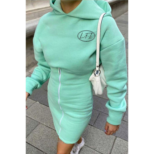 A Lit Hoodie Dress | LFI Apparel A Lit Hoodie Dress | LFI Apparel