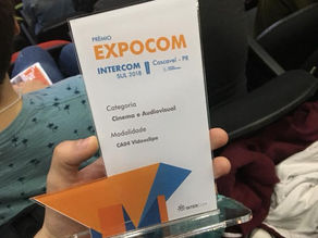 Alunos de Comunicação Institucional são premiados no Prêmio Expocom 2018