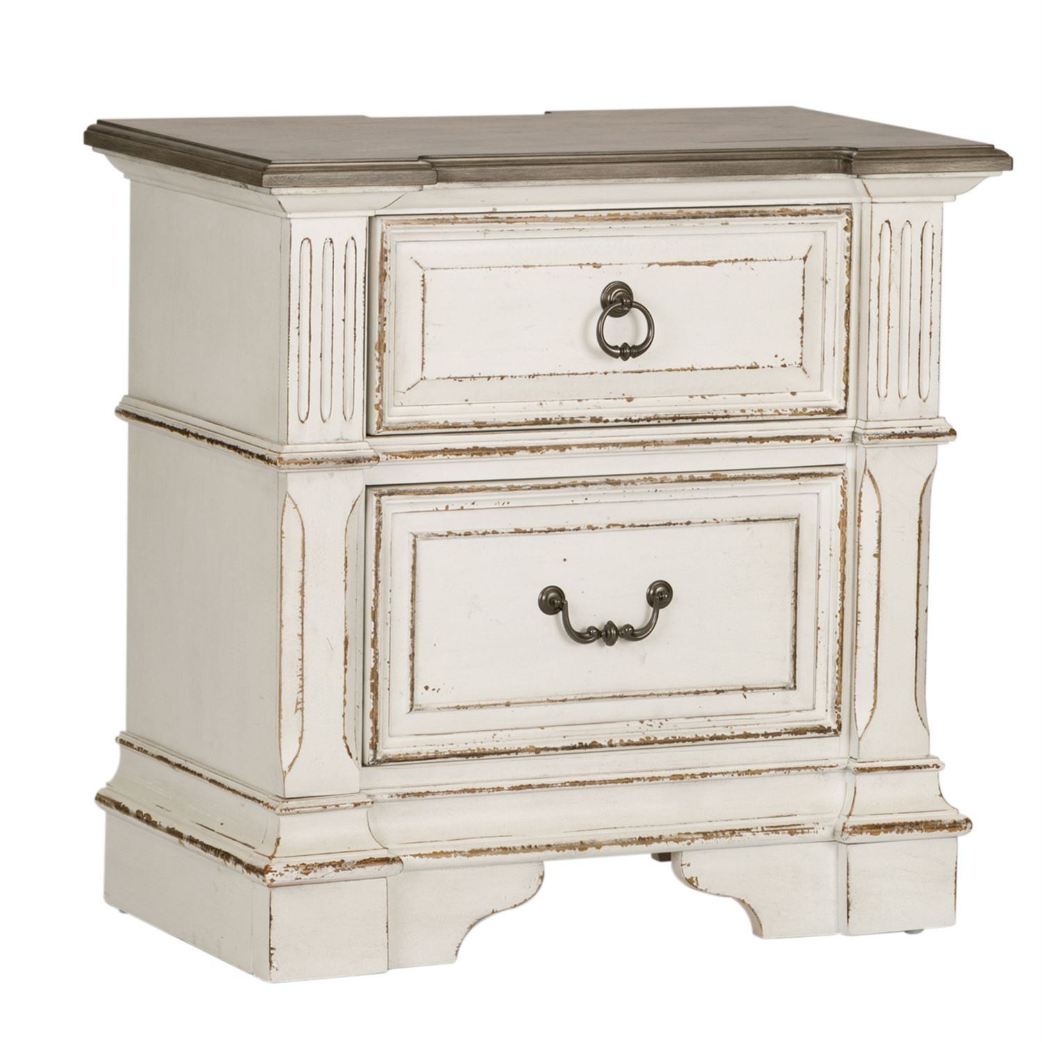 Abbey Park 2 Drawer Night Stand